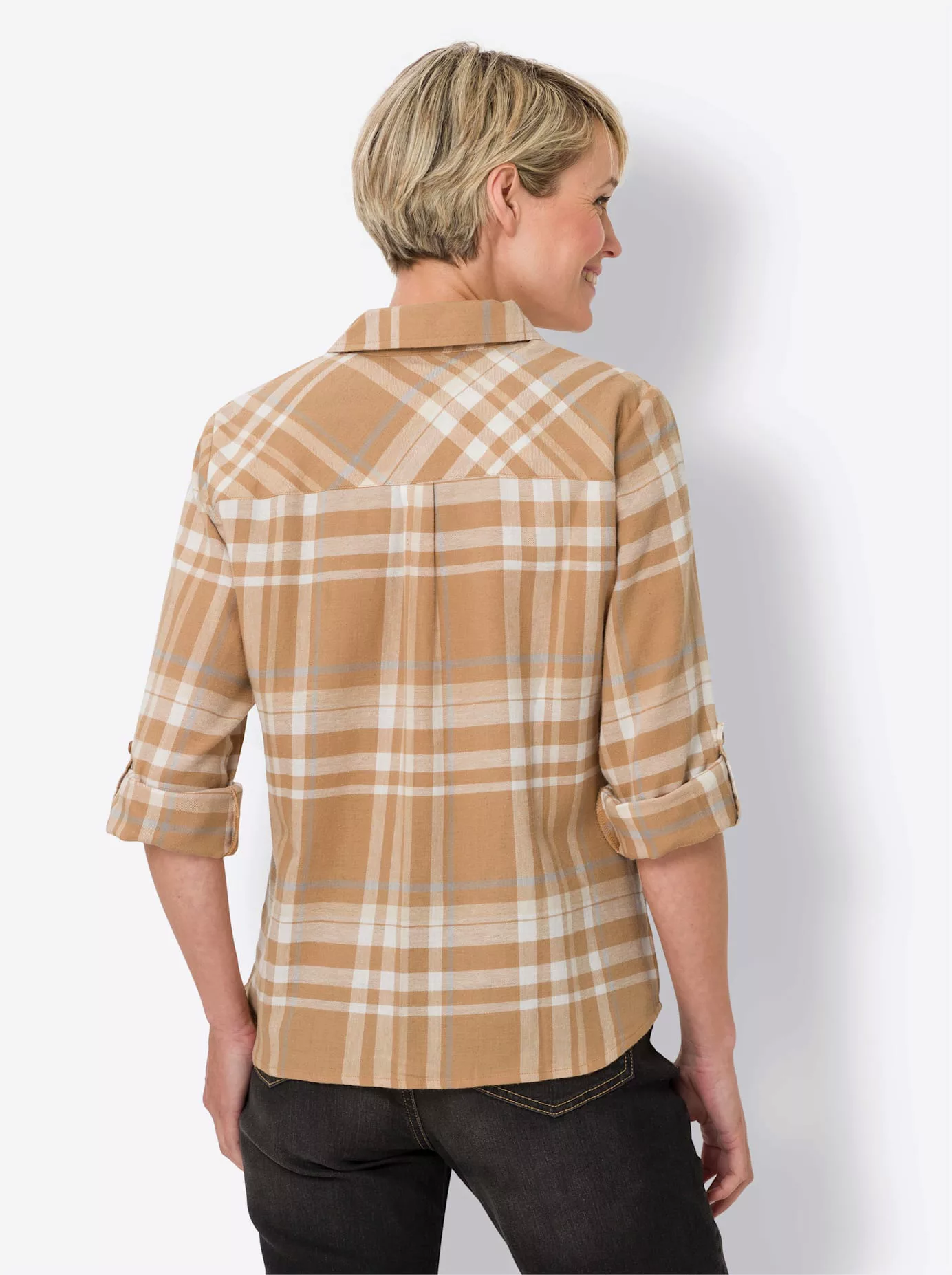 Classic Basics Flanellbluse günstig online kaufen