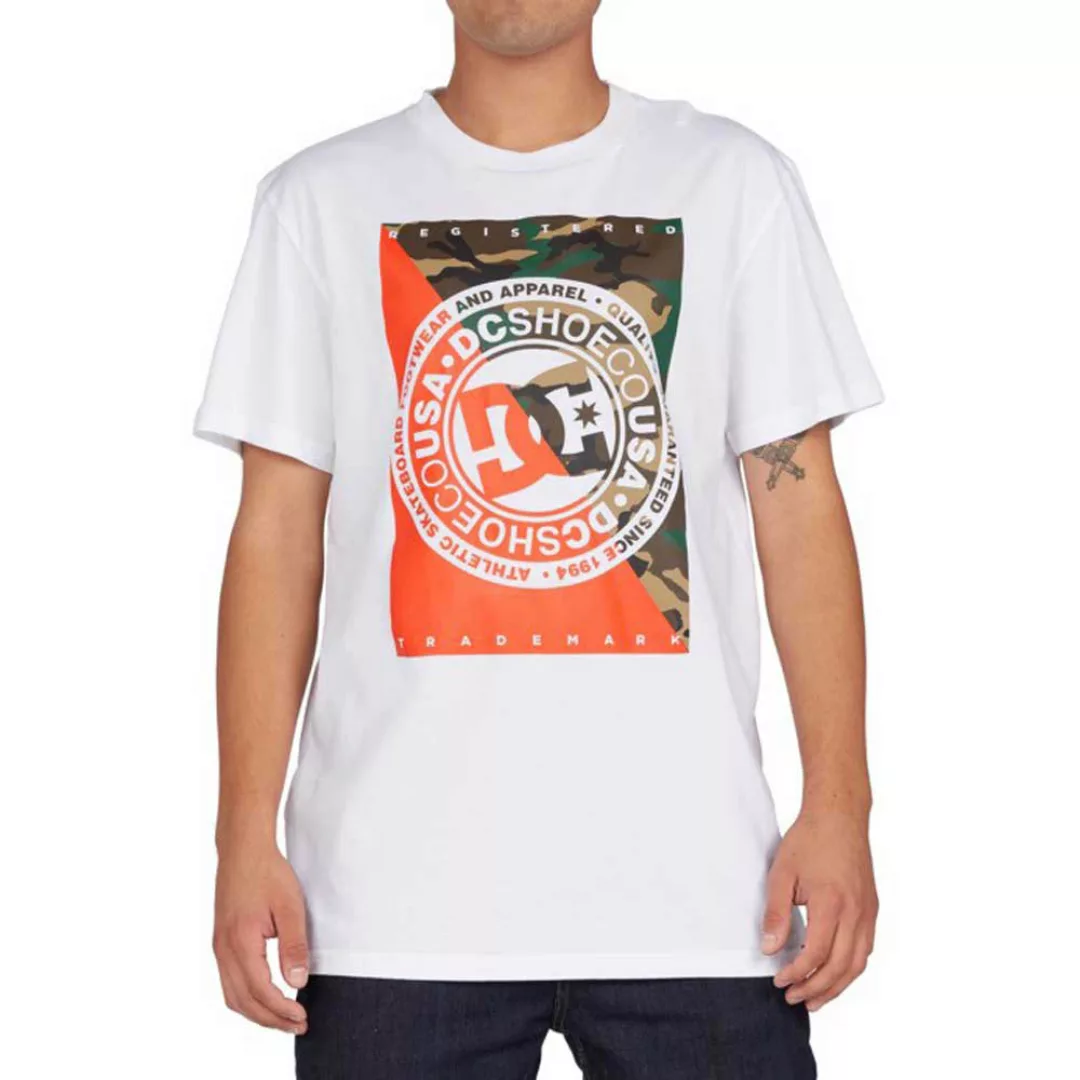 Dc Shoes Warfare Kurzärmeliges T-shirt XS White günstig online kaufen