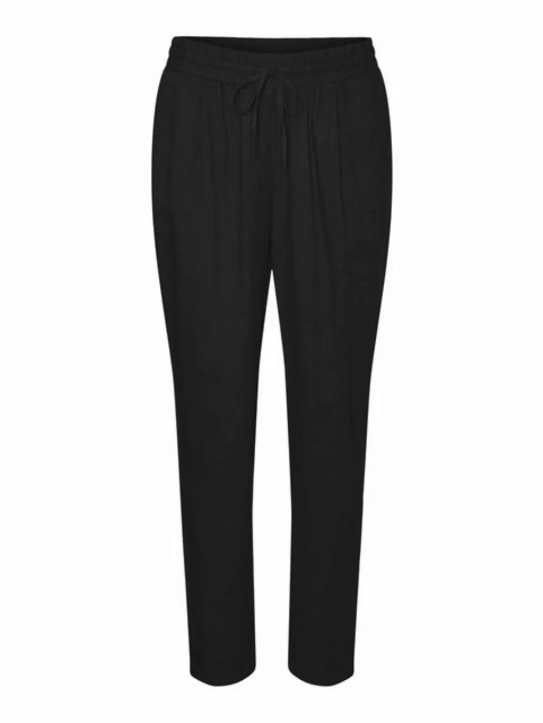 Vero Moda Stoffhose Legere Leinen Stoffhose Casual Schlupf Hose Ankle Pants günstig online kaufen