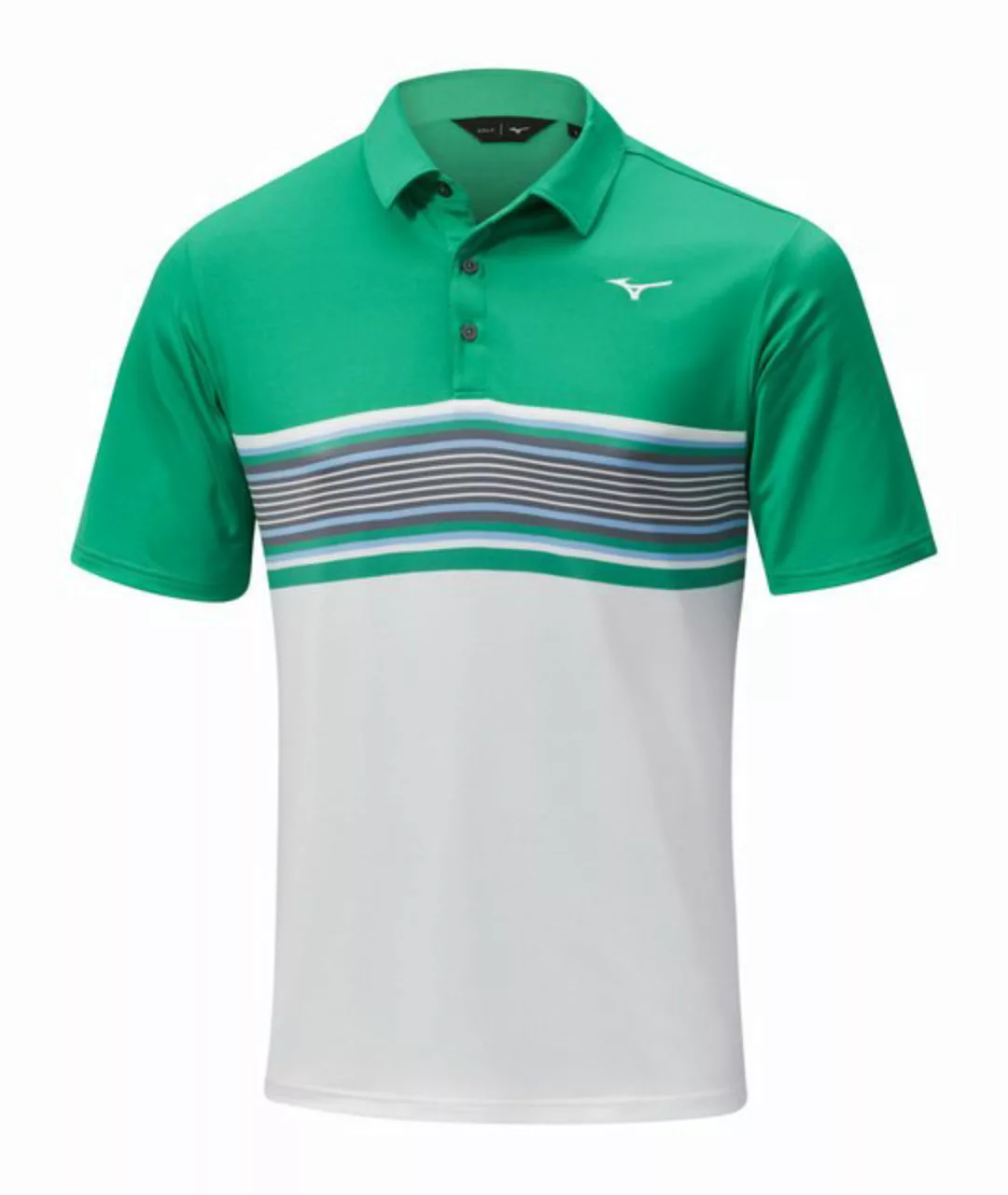 Mizuno Poloshirt Mizuno Golf Polo Quick Dry Oceanic Grün-Weiß Herren L günstig online kaufen