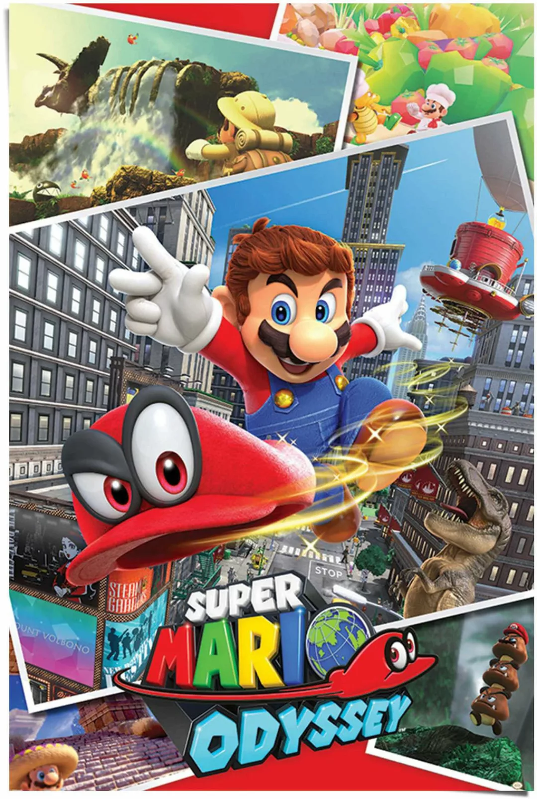 Reinders Poster "Super Mario Odyssey", (1 St.) günstig online kaufen