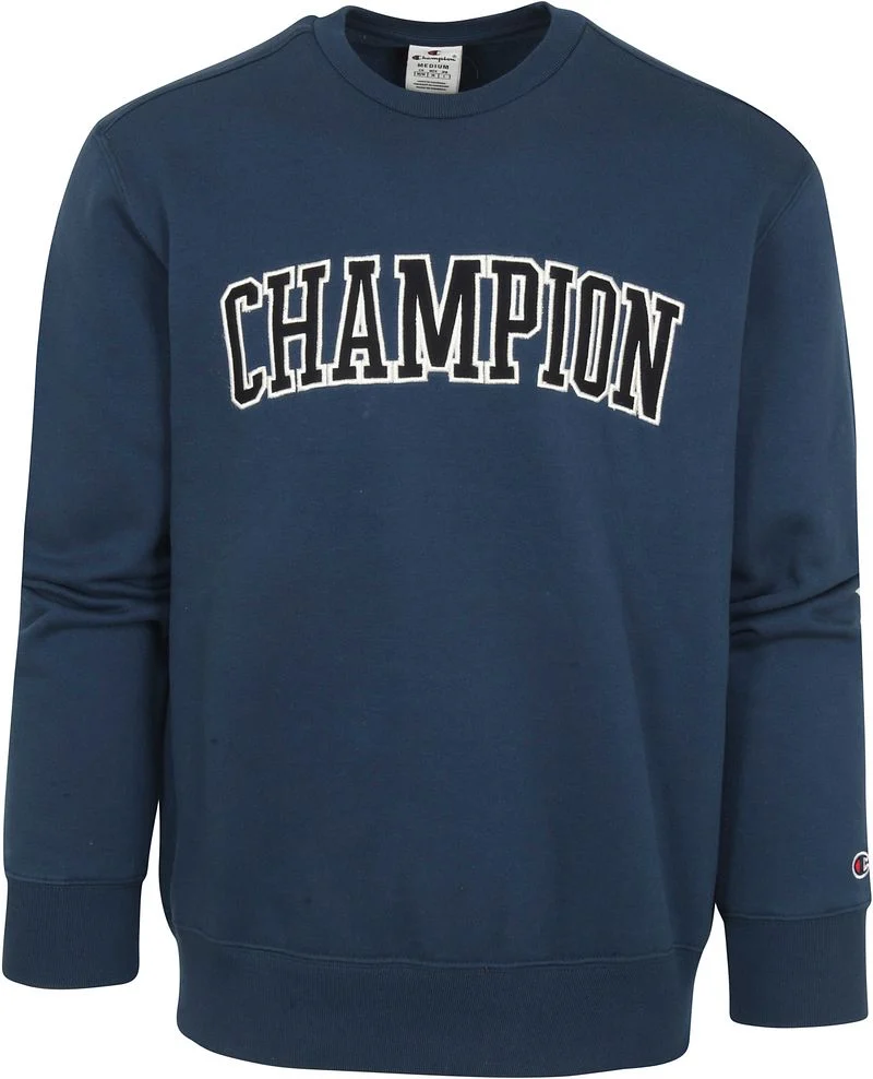 Champion Sweater Logo Navy - Größe L günstig online kaufen