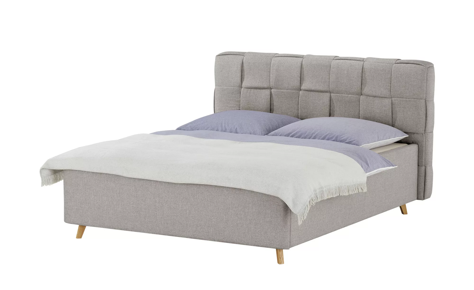 meinBett Polsterbettgestell  Veifa ¦ grau ¦ Maße (cm): B: 186 H: 103 Betten günstig online kaufen