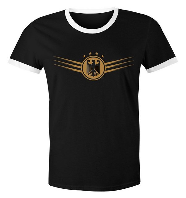 MoonWorks Print-Shirt Herren Deutschland Fußball EM-Shirt 2024 Fußballeurop günstig online kaufen