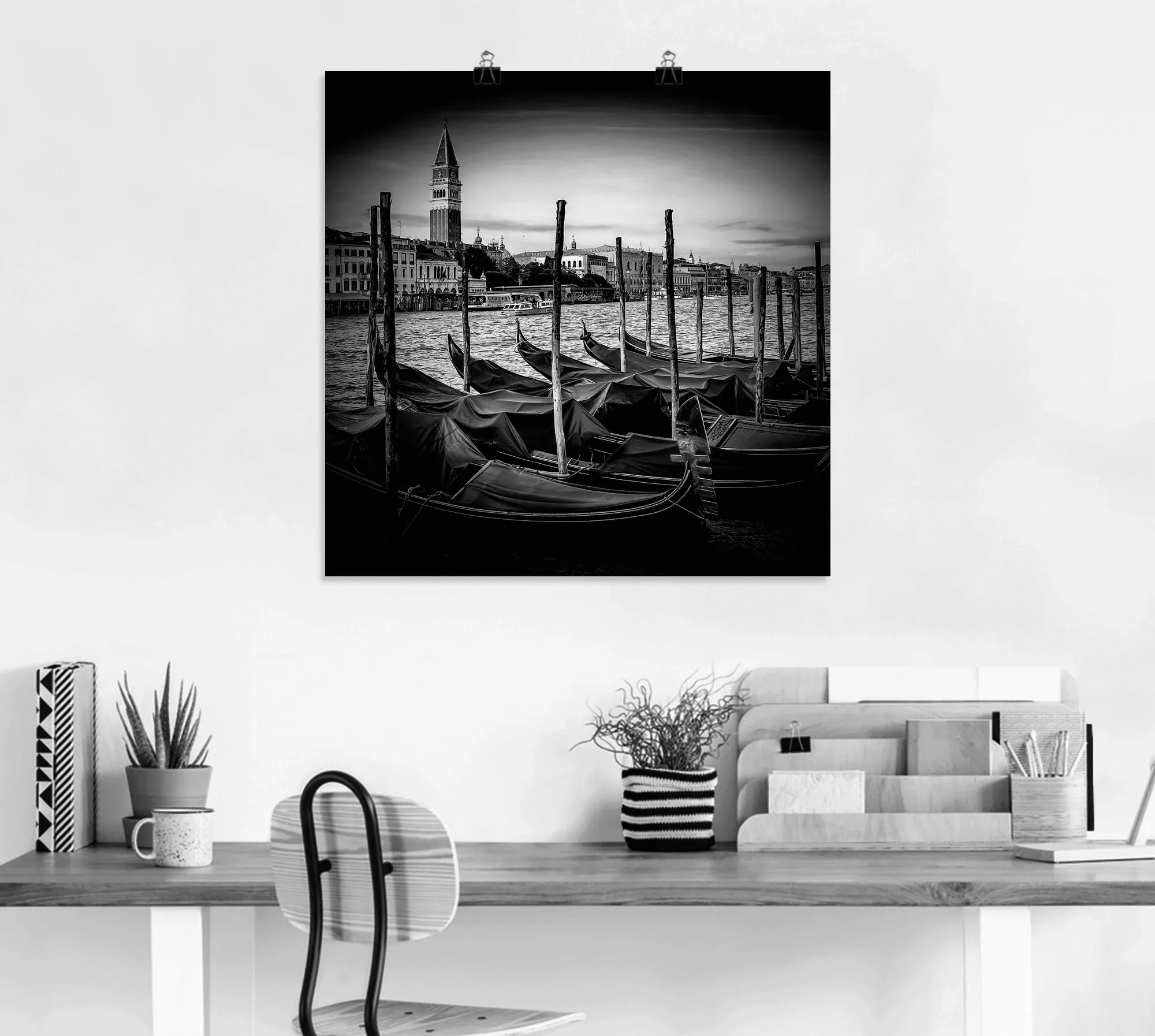 Artland Poster "Venedig Canal Grande & Markusturm II", Italien, (1 St.), al günstig online kaufen