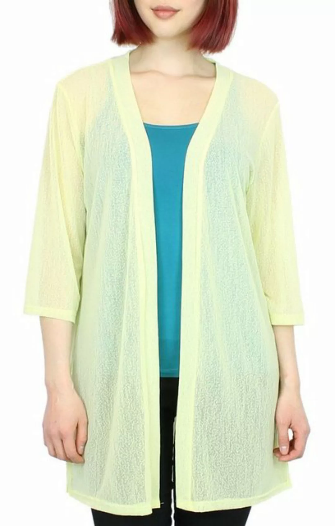 dy_mode Cardigan Damen Sommer Cardigan Transparente Strickjacke Sommerjacke günstig online kaufen