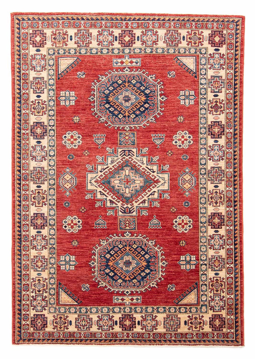 morgenland Orientteppich »Ziegler - Kazak - 238 x 176 cm - rot«, rechteckig günstig online kaufen