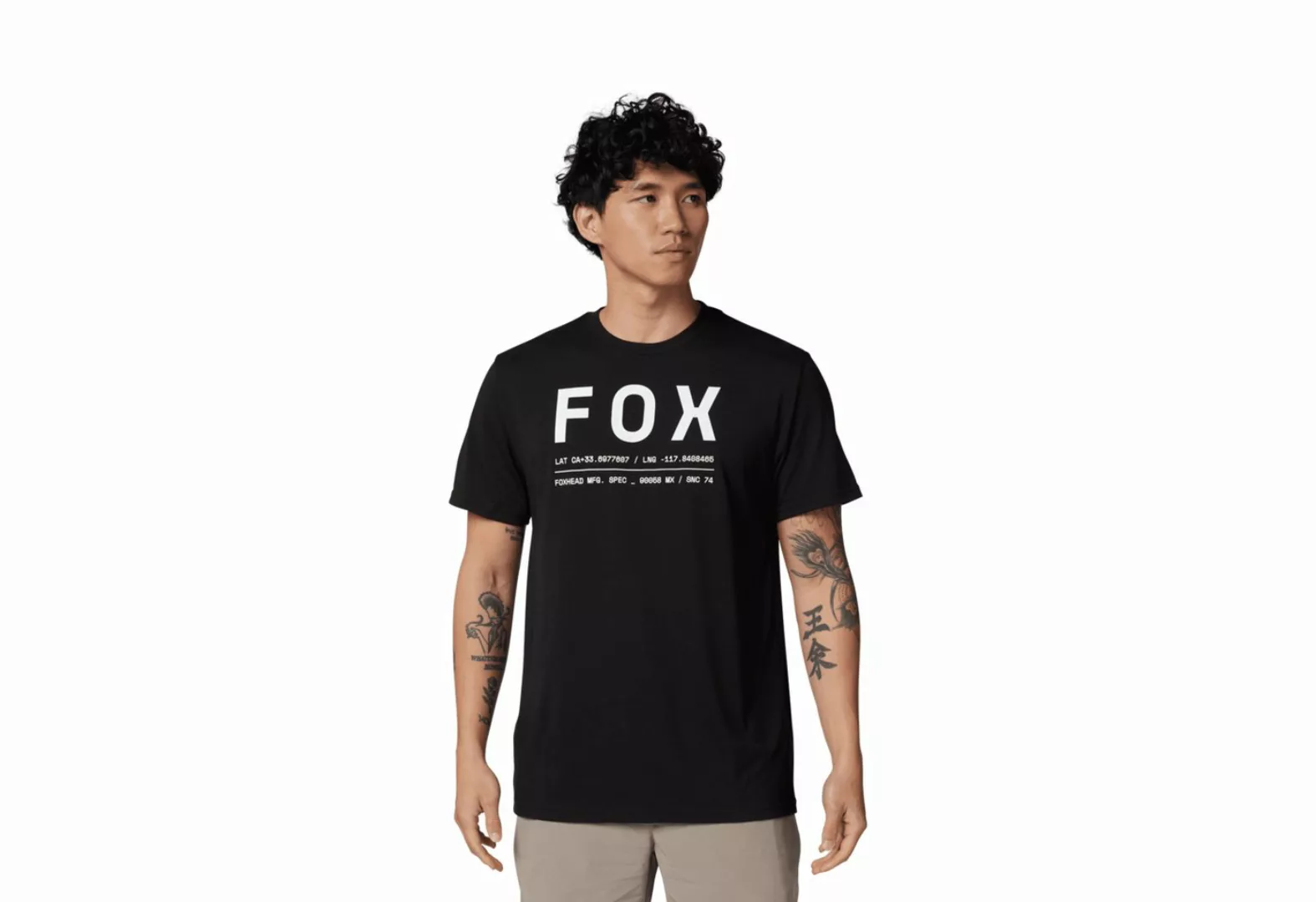 Fox Racing T-Shirt Fox Racing Non Stop Short Sleeve Tech T-Shirt - Black M günstig online kaufen