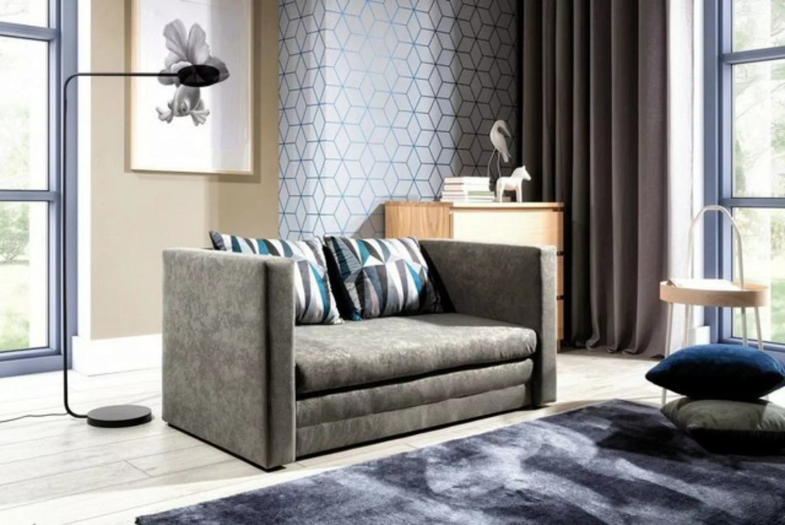 Luxusbetten24 Schlafsofa Designer Sofa Follia, mit Schlaffunktion günstig online kaufen