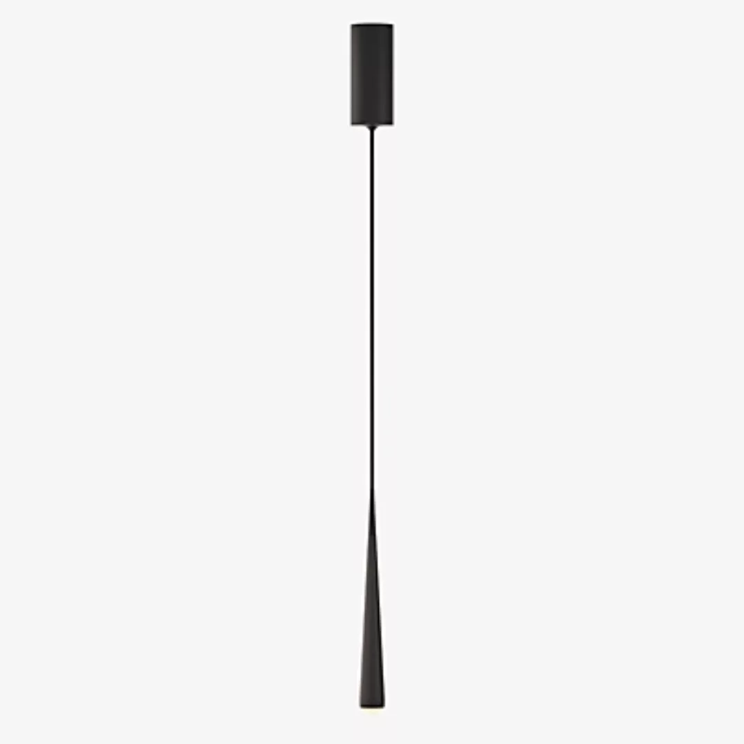 Grau Niceone Pendelleuchte LED, schwarz/schwarz - 200 cm günstig online kaufen