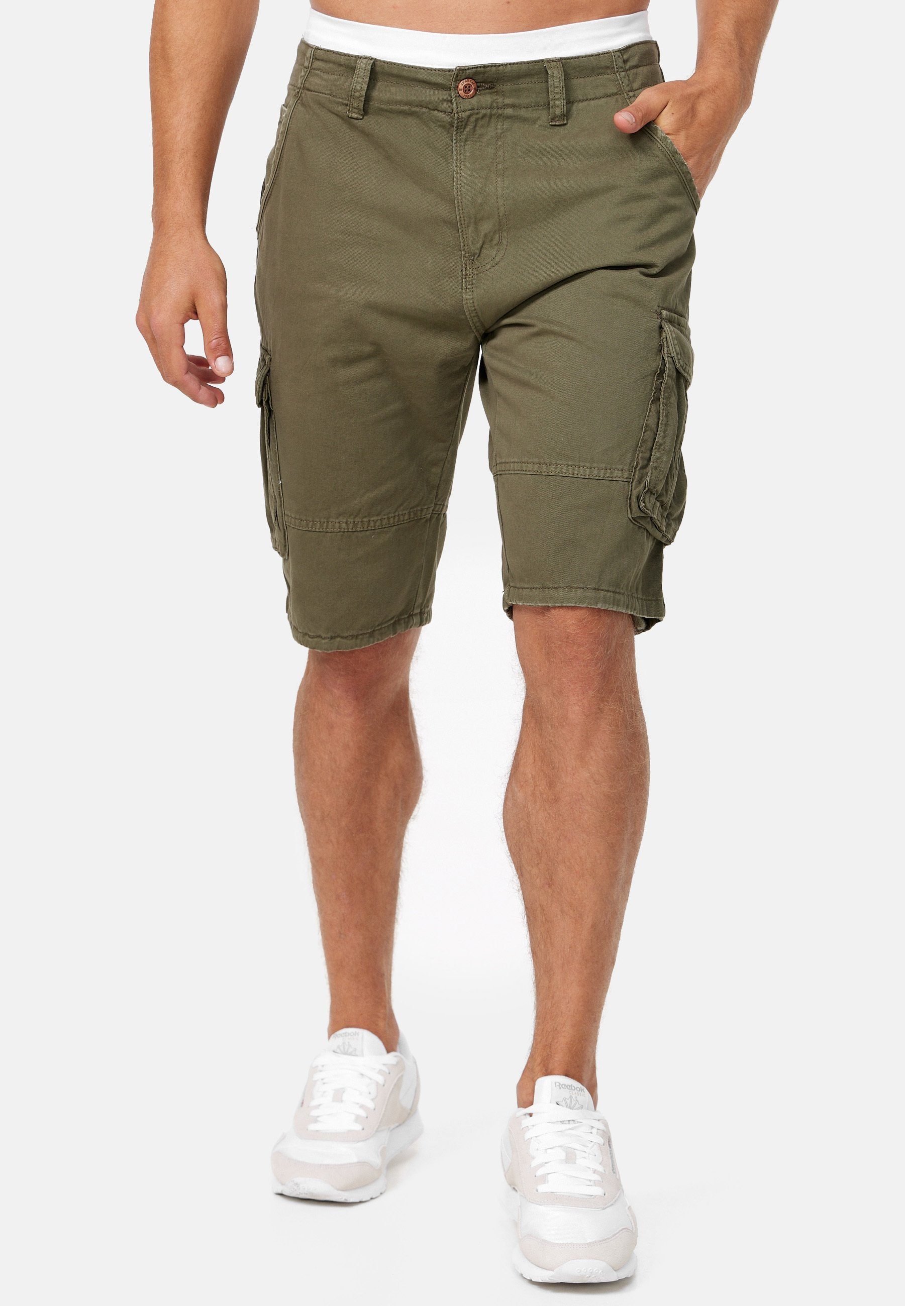 Indicode Cargoshorts Monroe Cargo mit 6 günstig online kaufen