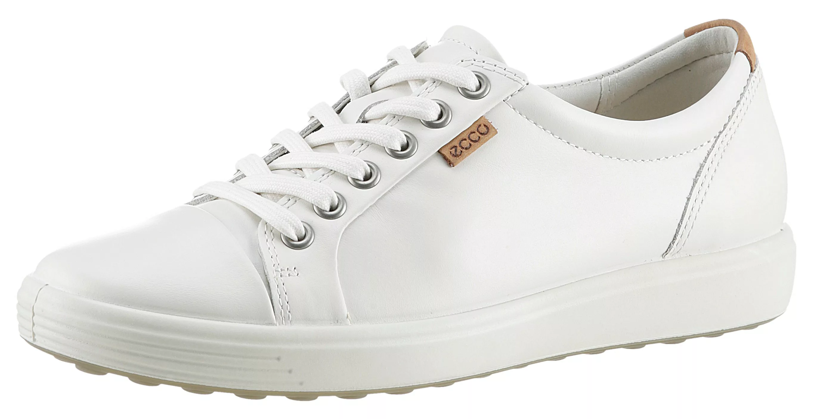 Ecco Sneaker "SOFT 7 W", mit Label, Freizeitschuh, Halbschuh, Schnürschuh, günstig online kaufen