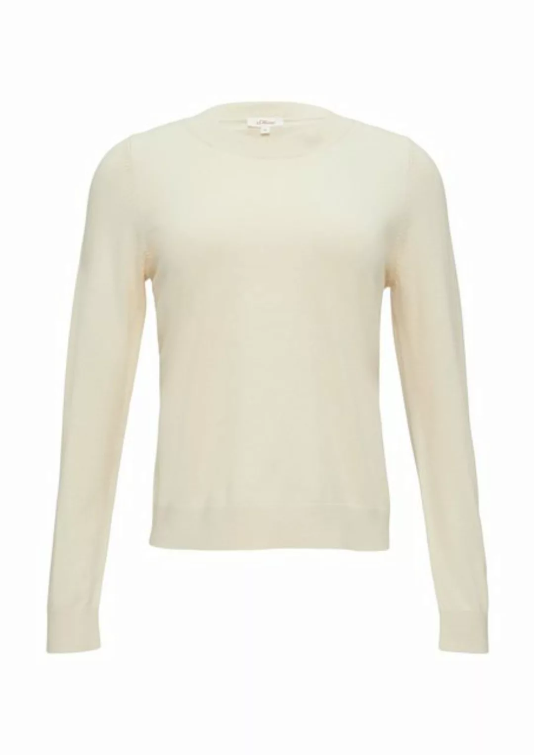 s.Oliver Strickpullover, mit Stehkragen günstig online kaufen