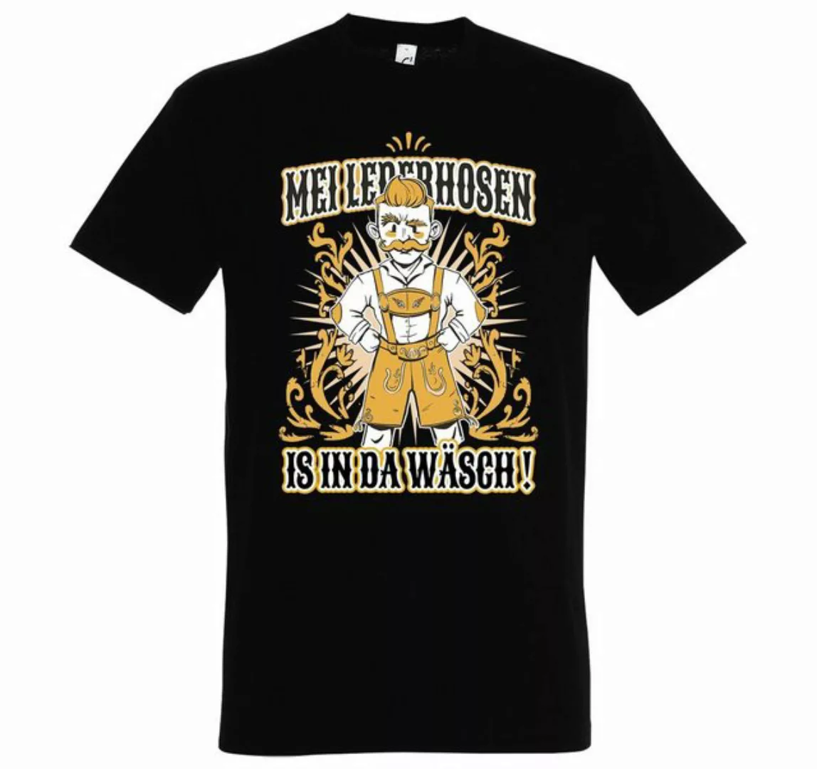 Youth Designz T-Shirt "Mei Läderhose In Der Wäsch" Herren Shirt mit lustige günstig online kaufen