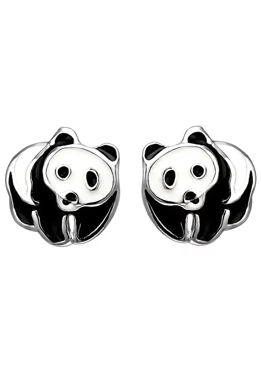 JOBO Paar Ohrstecker "Panda", 925 Silber günstig online kaufen