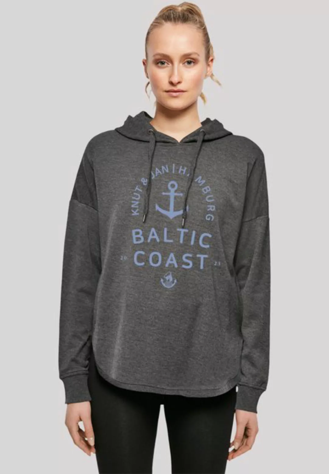 F4NT4STIC Kapuzenpullover Ostsee Logo Knut & Jan Hamburg Print günstig online kaufen