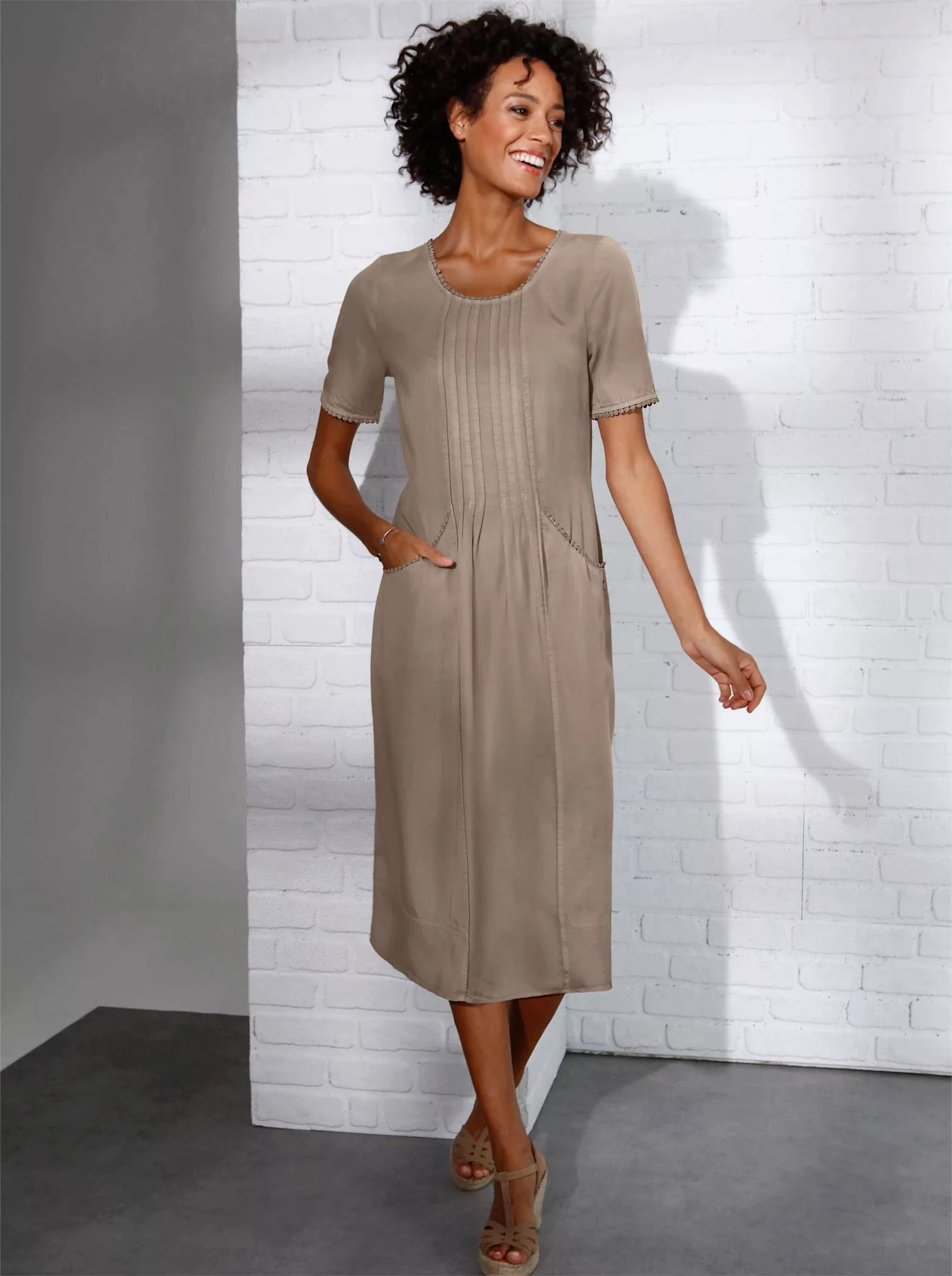 CREATION L PREMIUM Sommerkleid "Lyocell-Kleid" günstig online kaufen