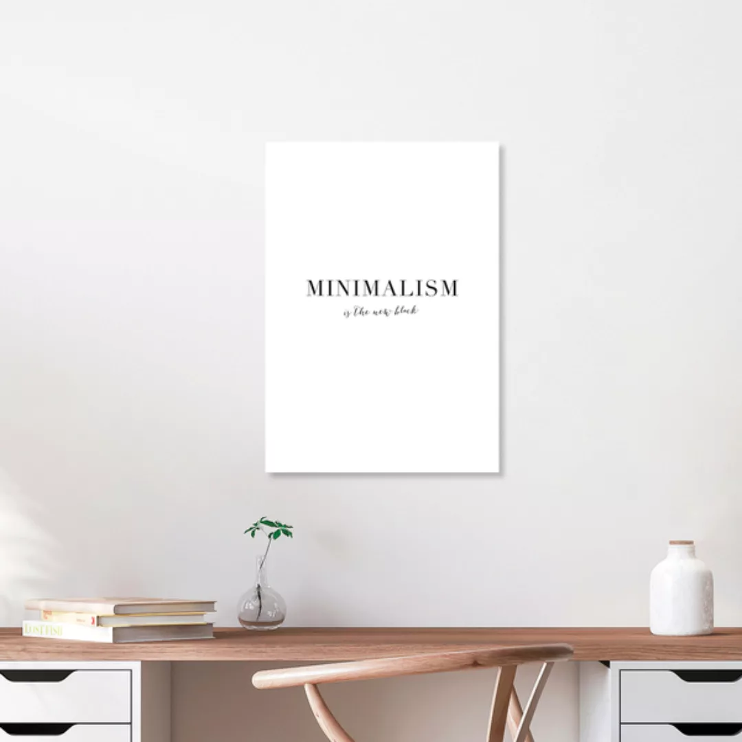 Poster / Leinwandbild - Minimalism günstig online kaufen