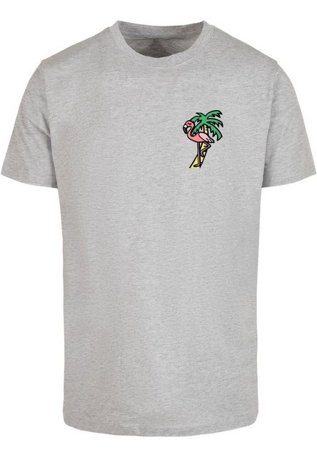 MisterTee T-Shirt MisterTee Herren Flamingo T-Shirt Round Neck (1-tlg) günstig online kaufen