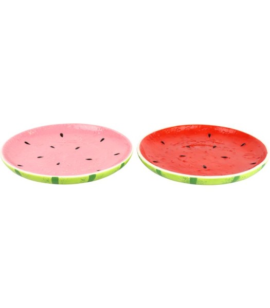 Teller Marvelous Melon S/2 rosa günstig online kaufen