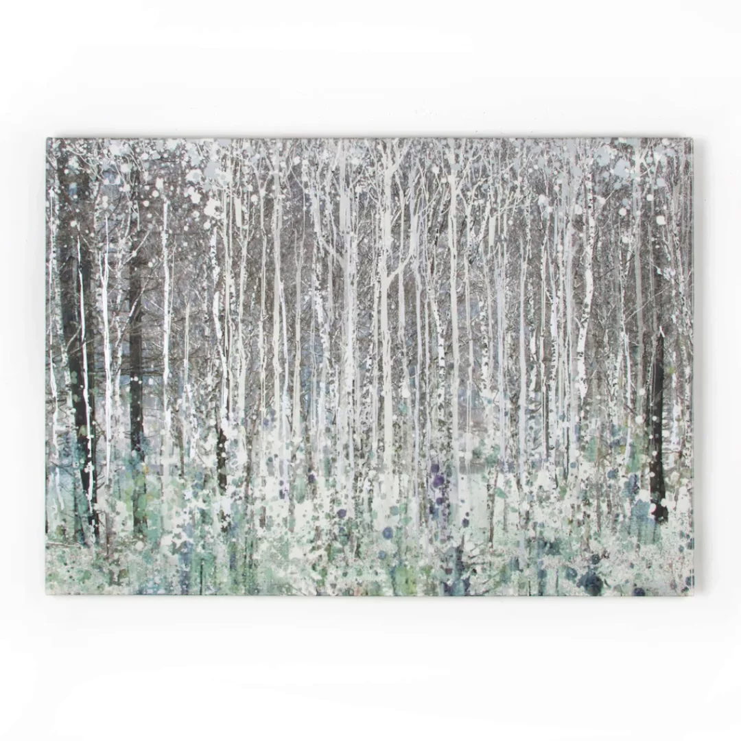 Art for the home Leinwandbild "Watercolour woods", Wald, Watercolour woods günstig online kaufen