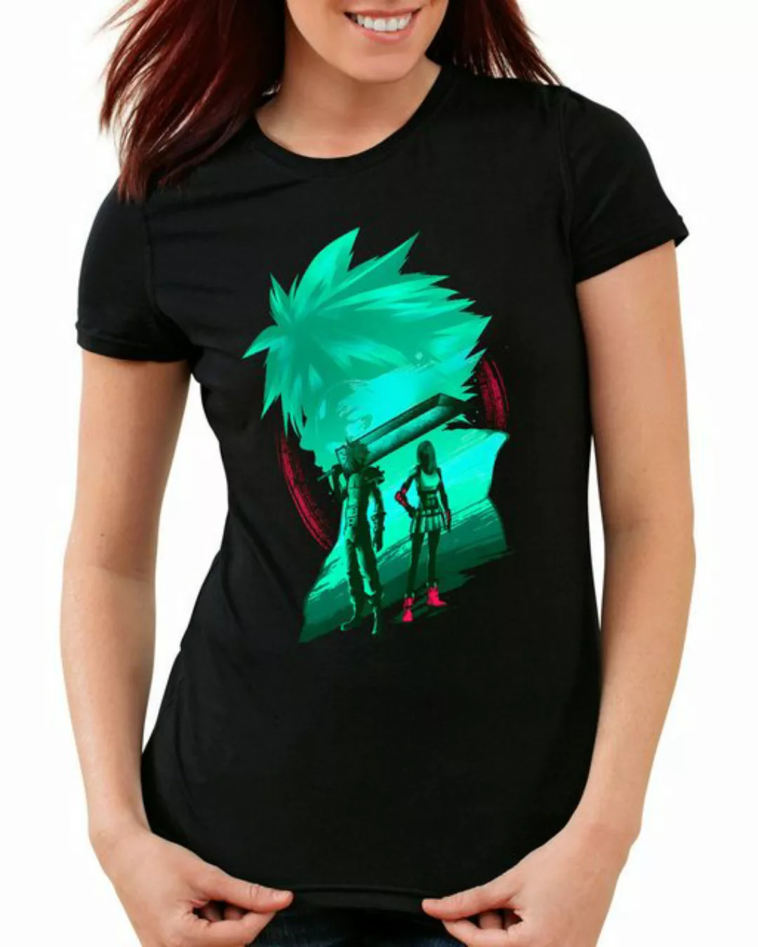 style3 T-Shirt Fantasy Team final fantasy 7 VII rebirth chocobo remake günstig online kaufen