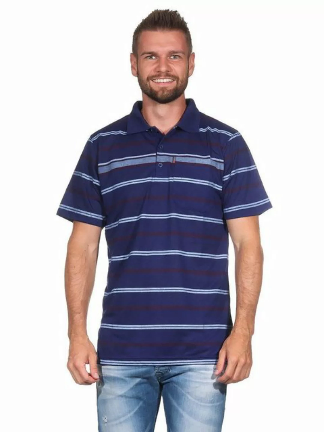 EloModa Poloshirt Herren Poloshirt Sommer Polo-Hemd Kurzarm, Gr. M L XL 2XL günstig online kaufen