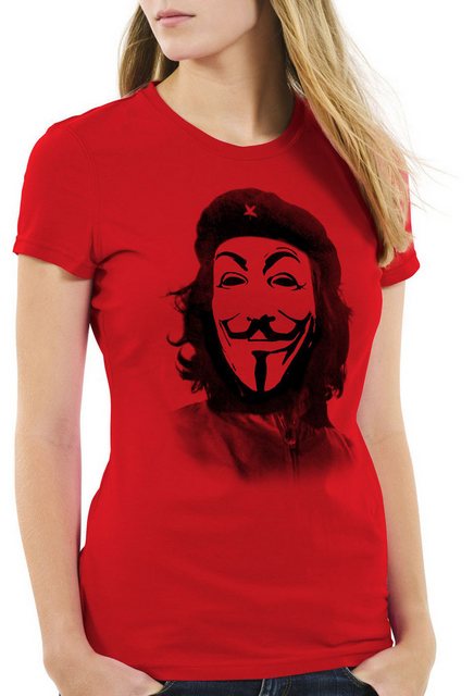 style3 T-Shirt Anonymous Che Guevara guy fawkes occupy maske guy fawkes hac günstig online kaufen