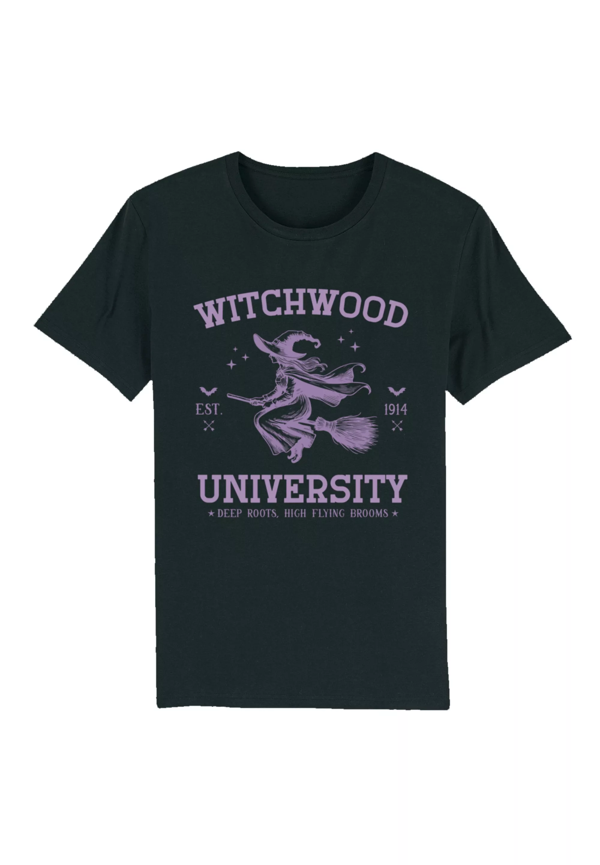 F4NT4STIC T-Shirt "Halloween University witchwood", Premium Qualität, Unise günstig online kaufen