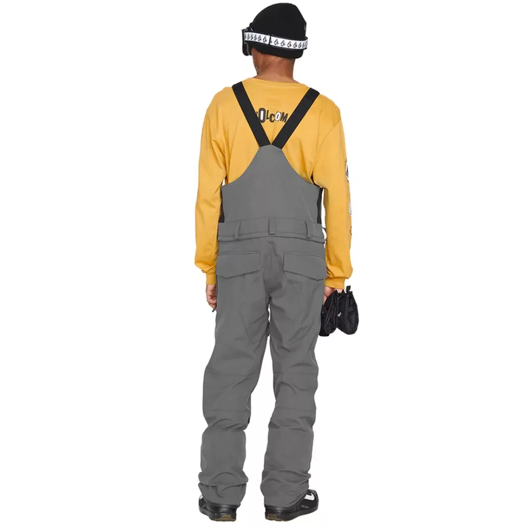 Volcom Roan Bib Pant Dark Grey günstig online kaufen