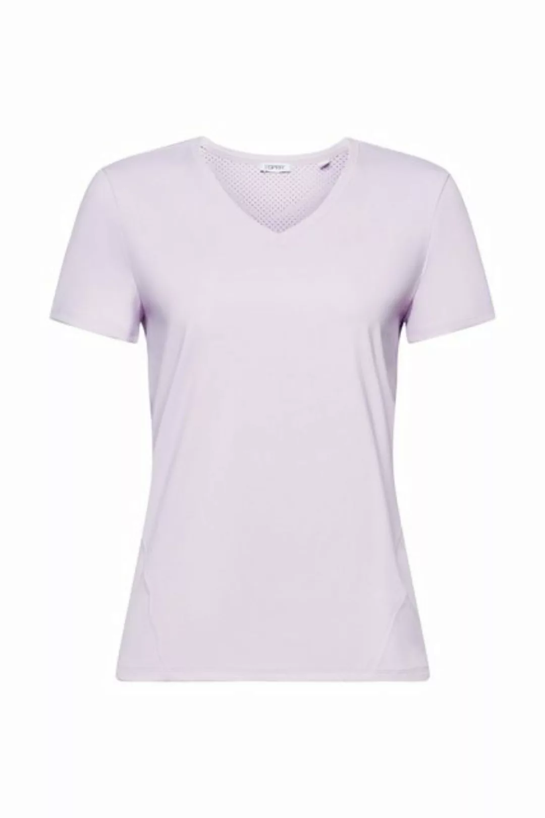 esprit sports T-Shirt Active T-Shirt mit V-Ausschnitt (1-tlg) günstig online kaufen