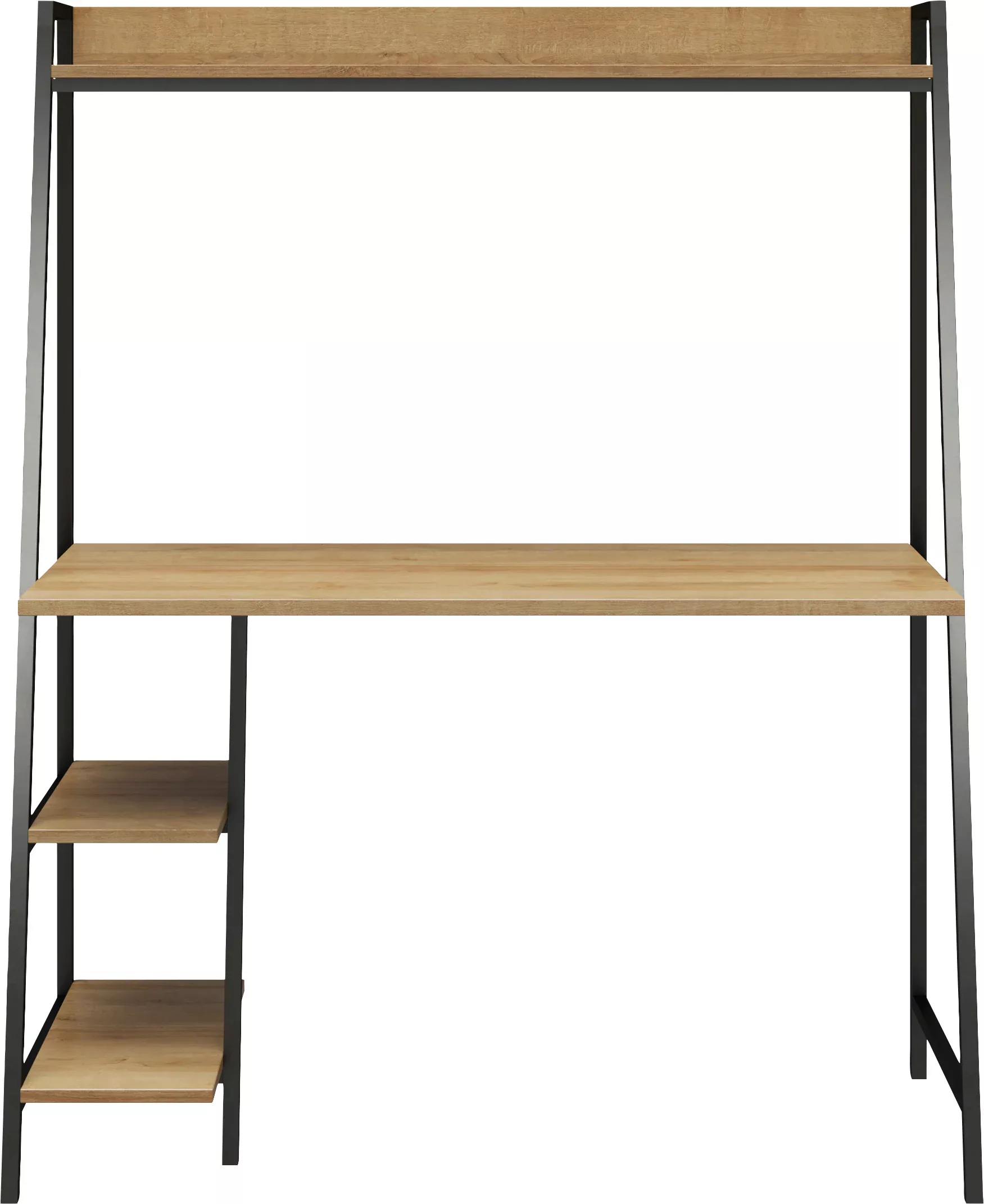 Dorel Home Regal-Schreibtisch "Bushwick", (1 St.), mit 3 feste Einlegeböden günstig online kaufen