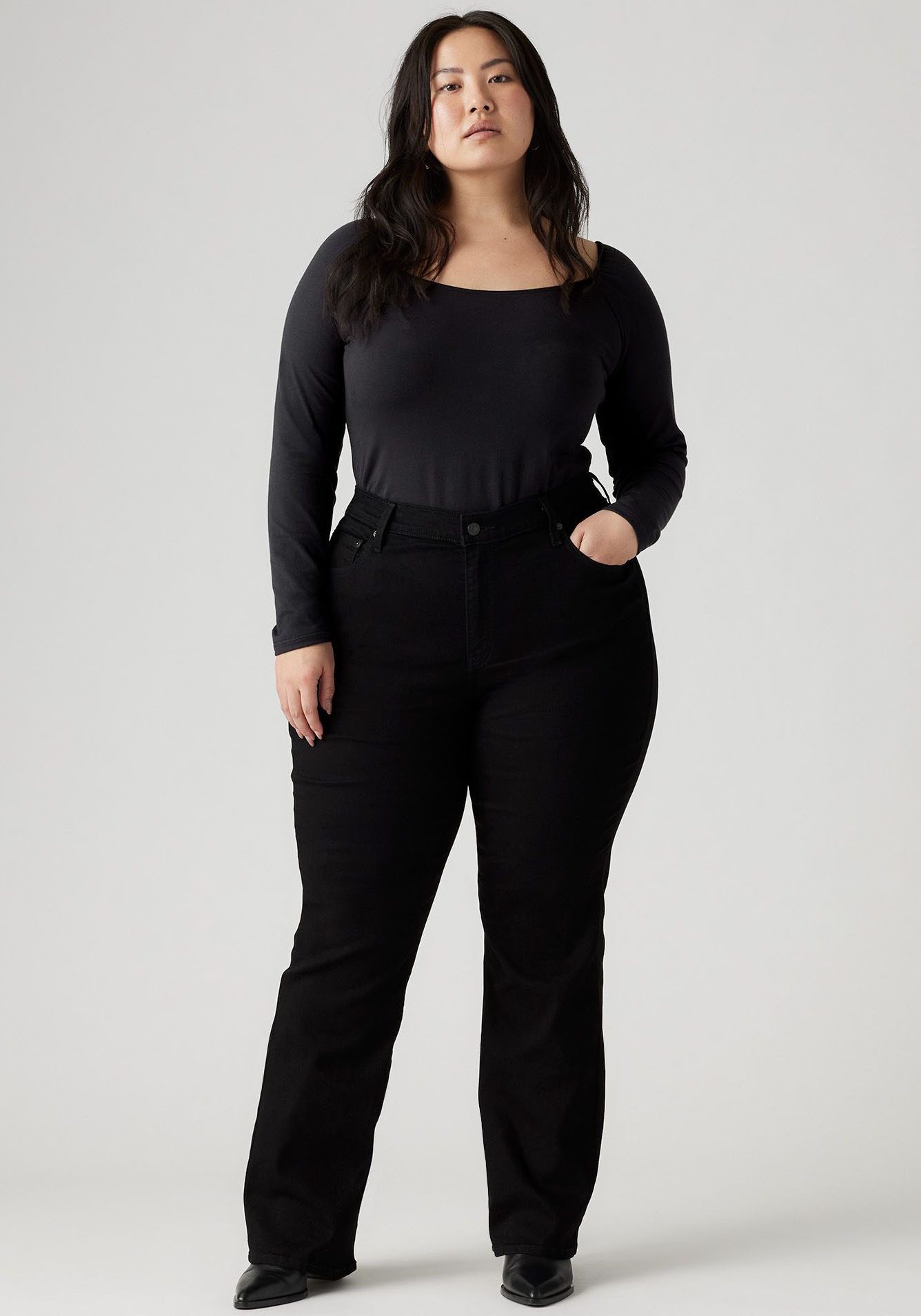 Levi's® Plus Bootcut-Jeans 725 High Rise günstig online kaufen