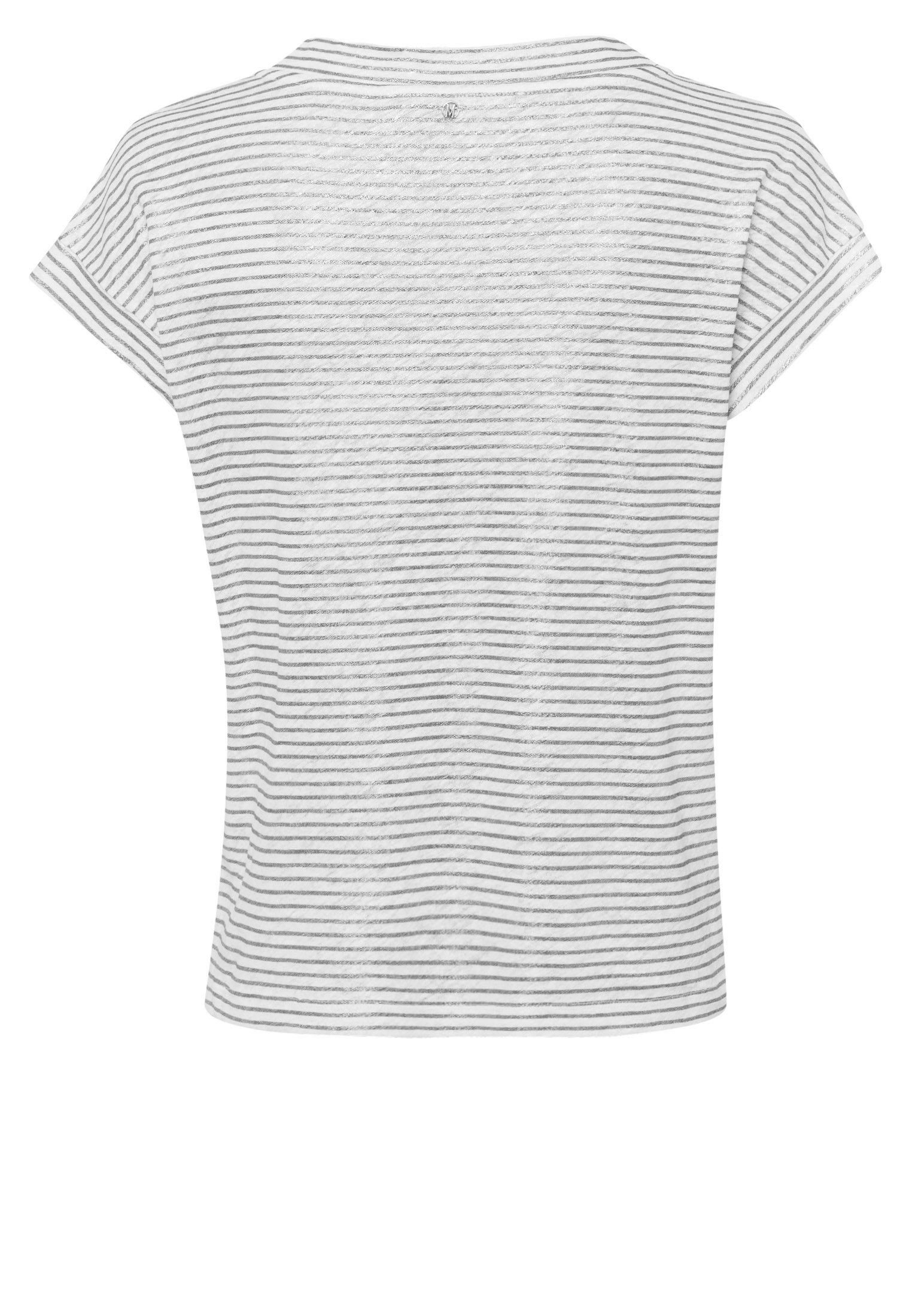 MARC AUREL T-Shirt mit feinen Streifen günstig online kaufen