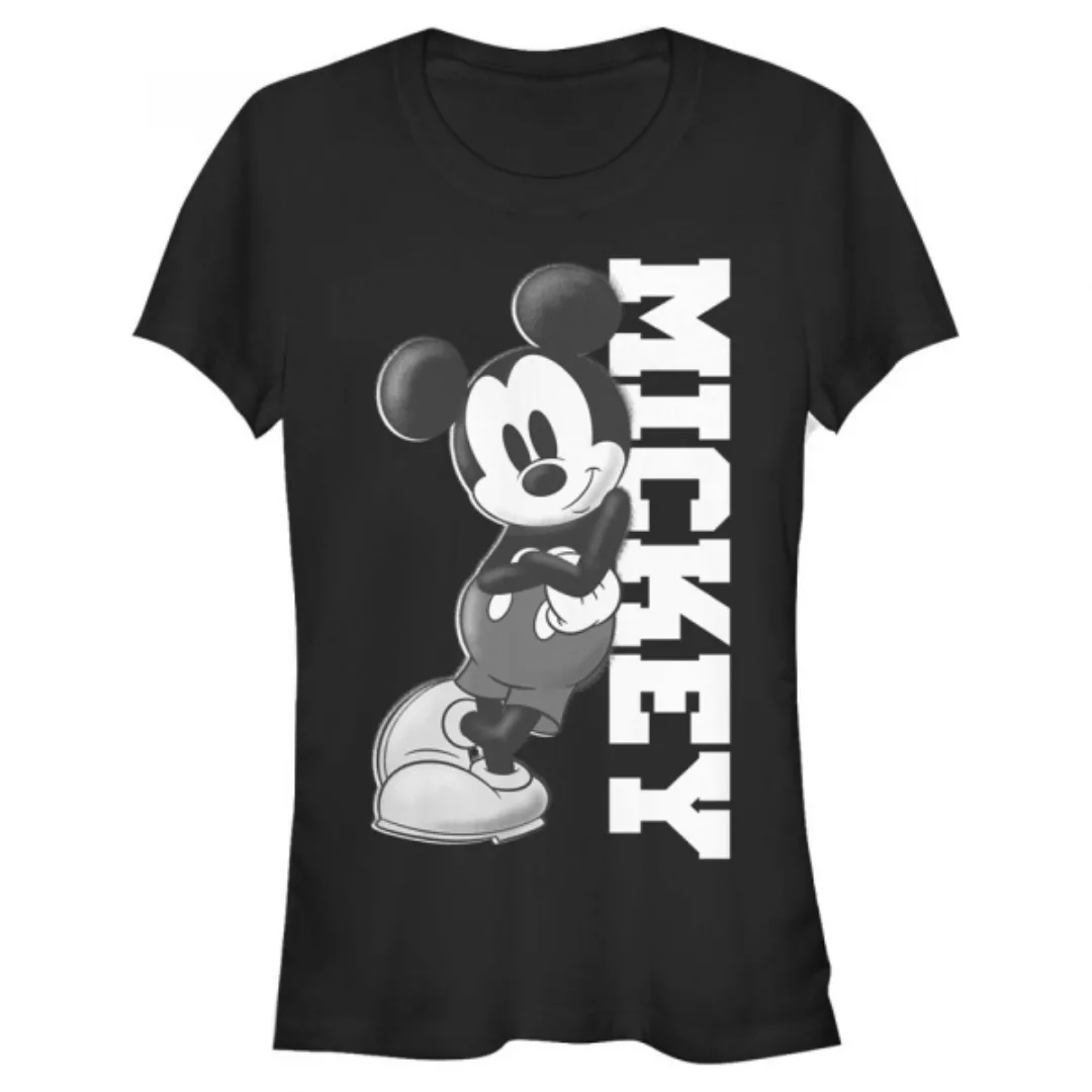 Disney - Micky Maus - Micky Maus Mickey Lean - Frauen T-Shirt günstig online kaufen