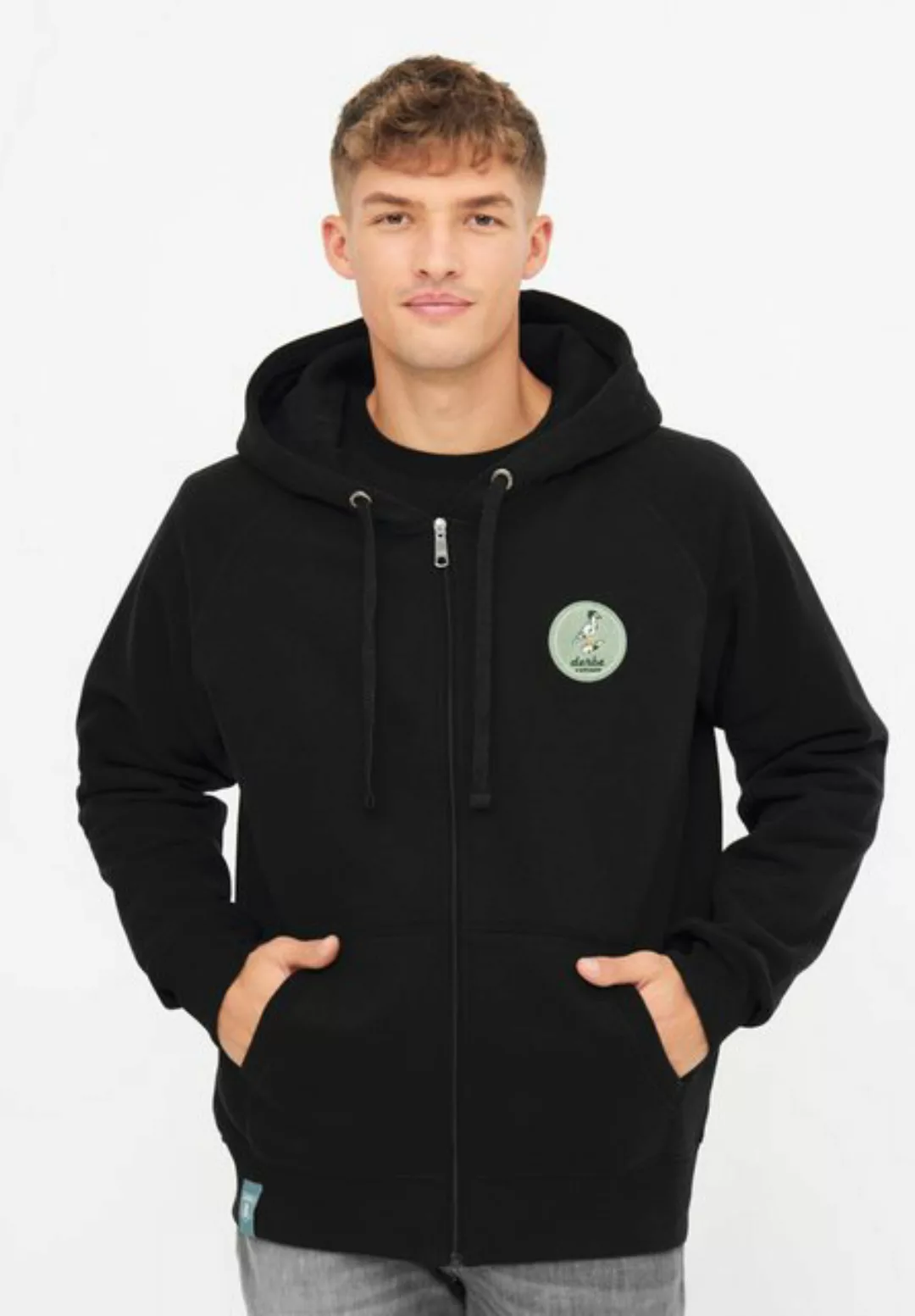 Derbe Sweatjacke "Sturmmöwe", Reißverschluss, Nachhaltig, Organic Cotton, G günstig online kaufen