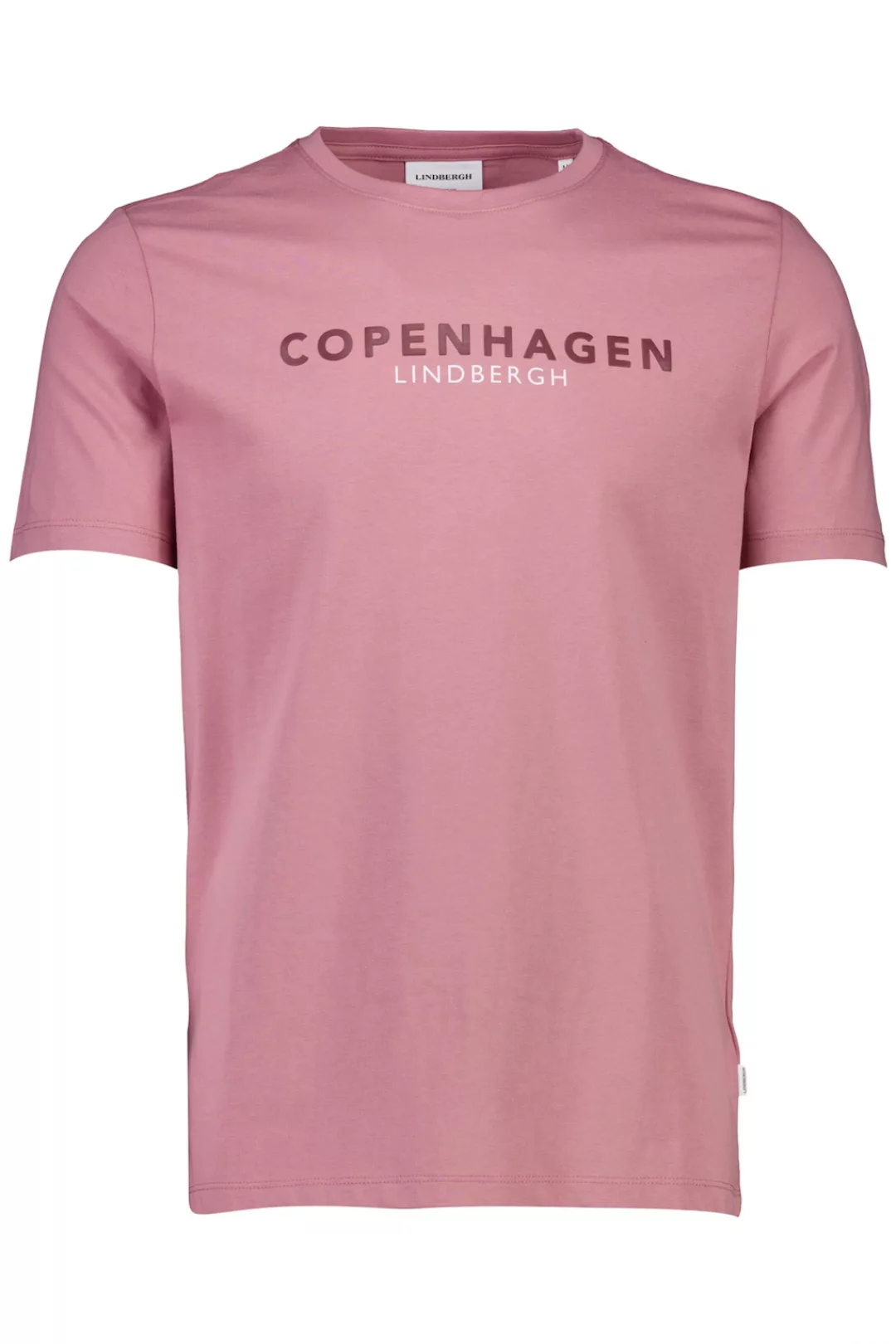 LINDBERGH T-Shirt, mit Logo und Rundhalsausschnitt günstig online kaufen