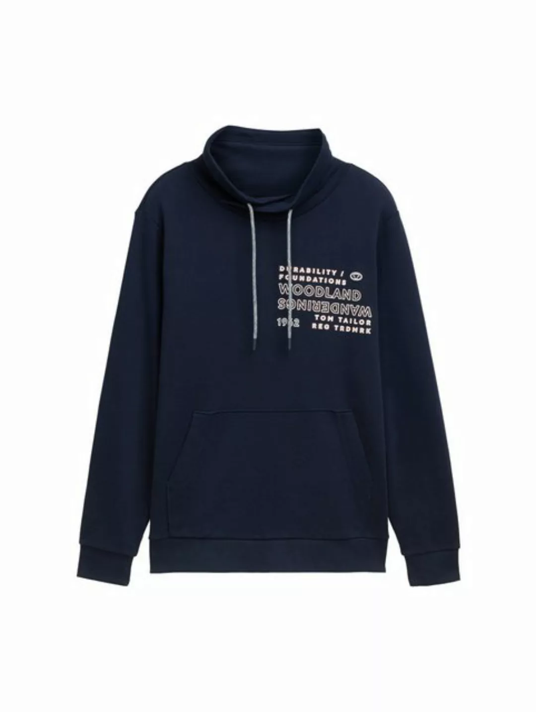 TOM TAILOR Sweatshirt Sweatshirt mit Textprint günstig online kaufen