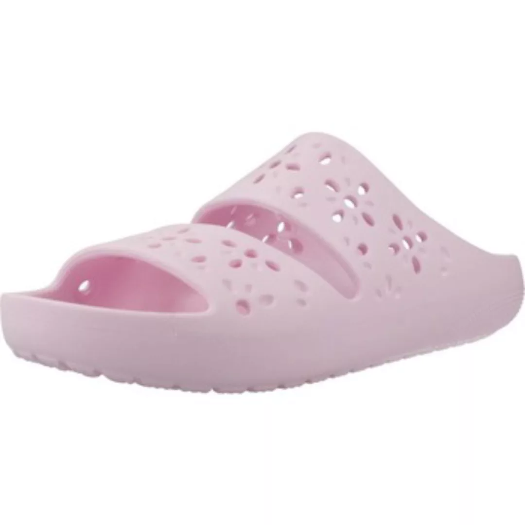 Crocs  Zehentrenner CLASSIC FLORAL CUT OUT SAND günstig online kaufen