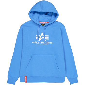 Alpha Industries  Sweatshirt Basic Hoodie BL - mediteranian blue günstig online kaufen
