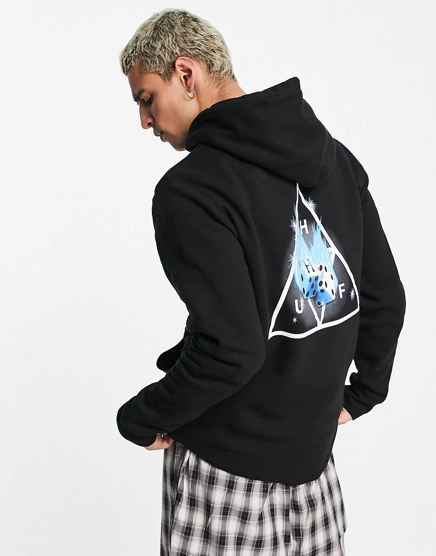 HUF – Hot Dice TT – Kapuzenpullover in Schwarz günstig online kaufen