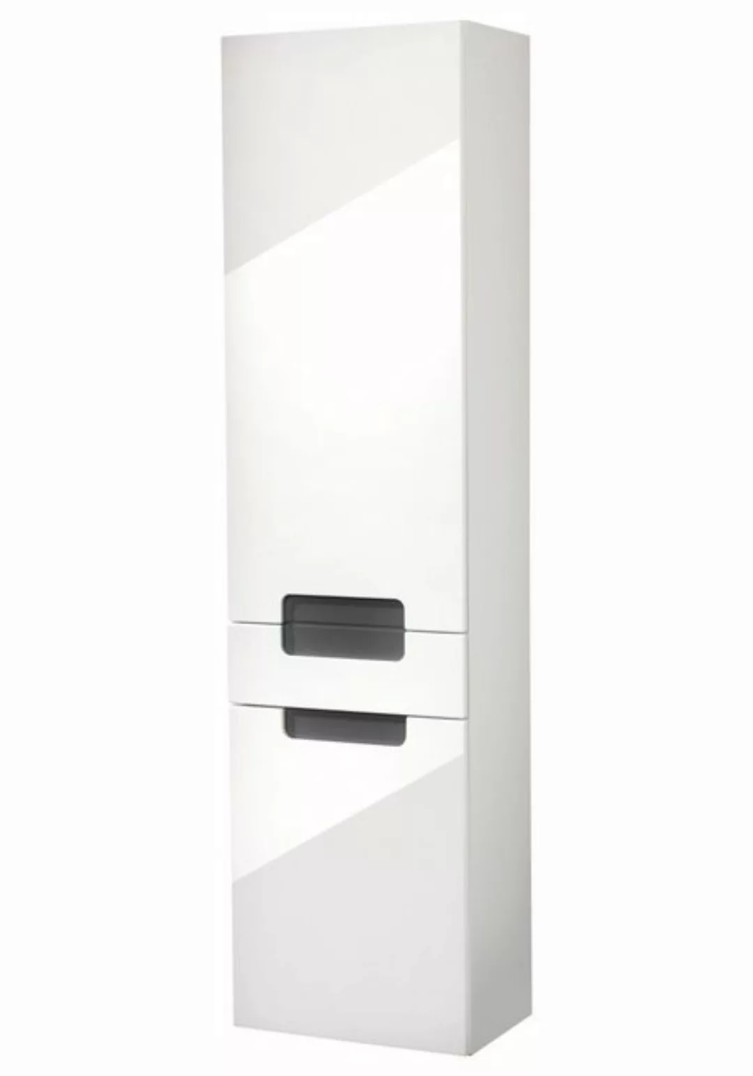 welltime Hochschrank Siena Breite 40 cm, mit hochglänzenden Fronten in weiß günstig online kaufen