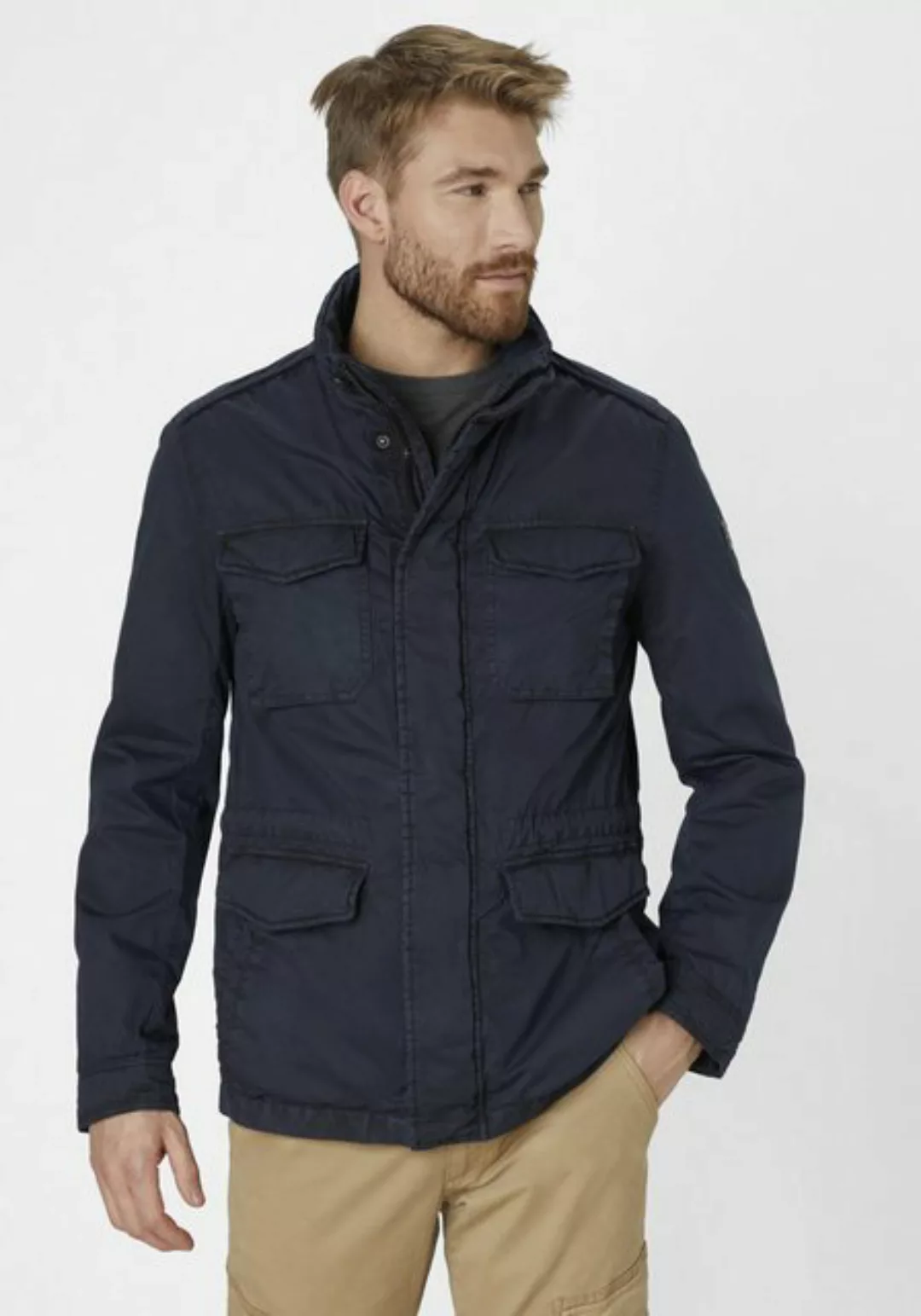 Redpoint Sommerjacke BUD Modern Fit Fieldjacket aus reiner Baumwolle günstig online kaufen