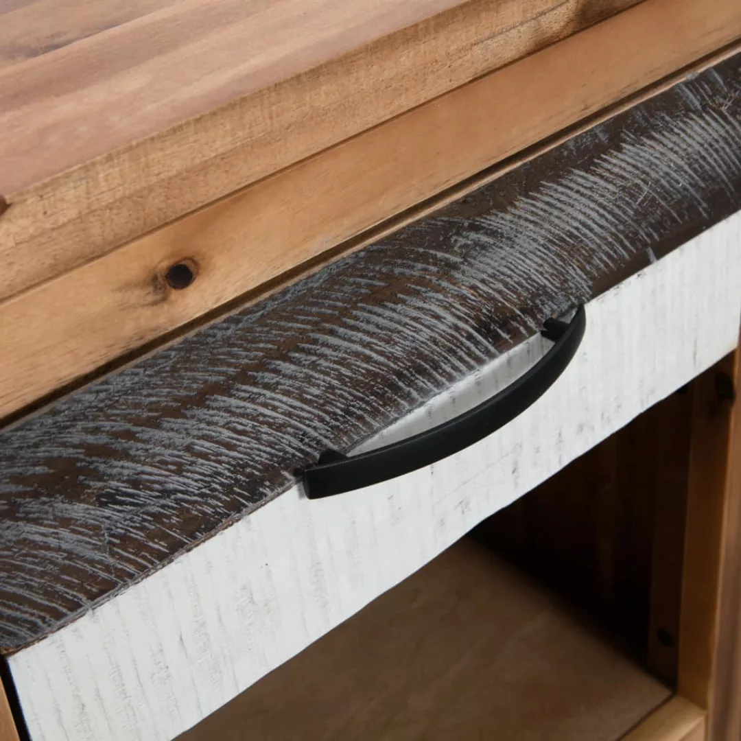 Nachttisch Massivholz Akazie 40x30x48 Cm günstig online kaufen