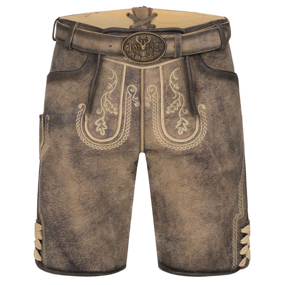 Krüger Trachtenlederhose Magnus Herren (1-tlg) günstig online kaufen