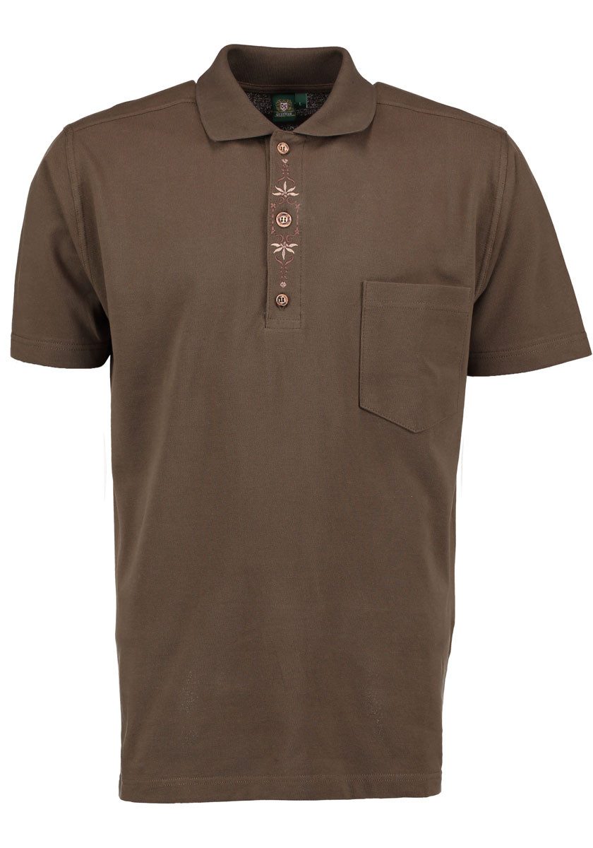 OS Trachten Poloshirt Nelumi Regular Fit, günstig online kaufen