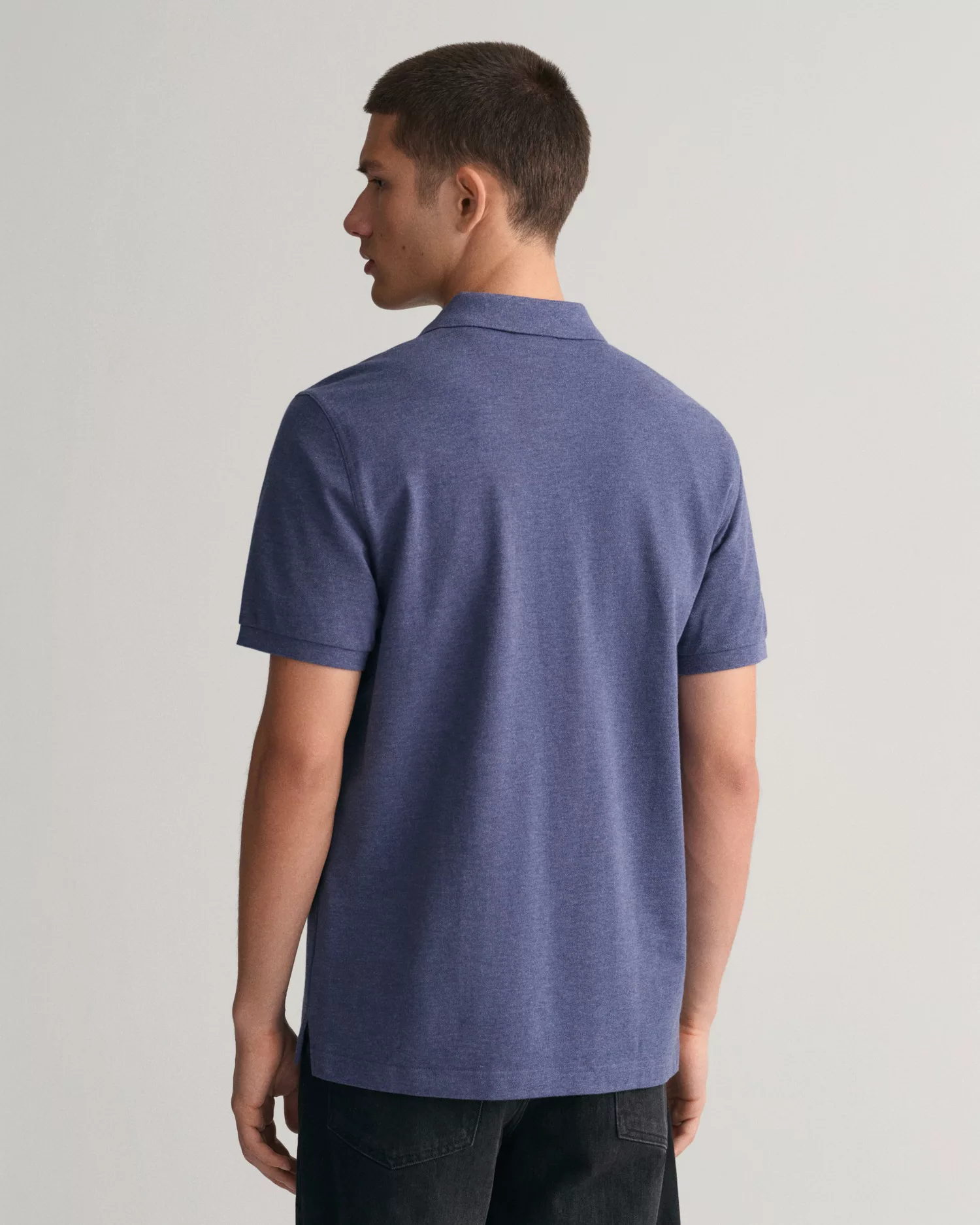 Gant T-Shirt REG CONTRAST PIQUE SS POLO, EVENING BLUE günstig online kaufen