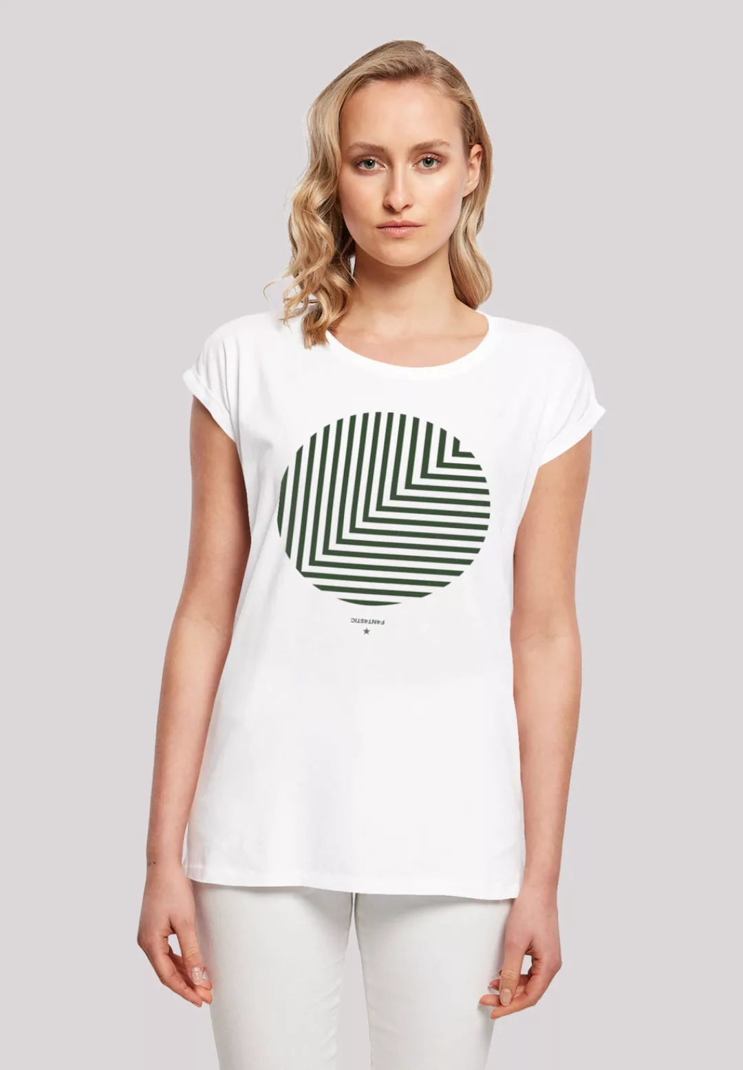 F4NT4STIC T-Shirt "Geometrics Grün", Print günstig online kaufen
