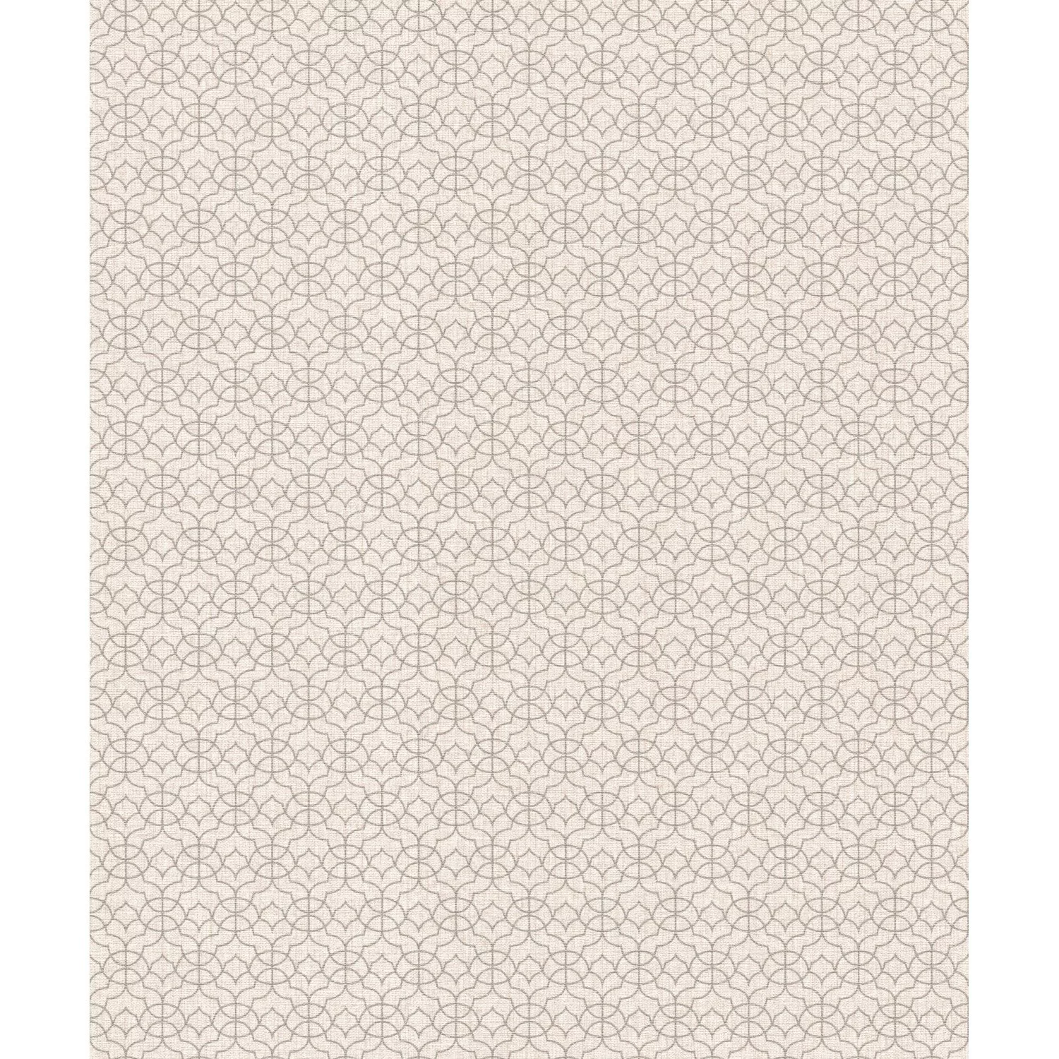 Erismann Vliestapete Code Nature Ornament Taupe FSC® günstig online kaufen