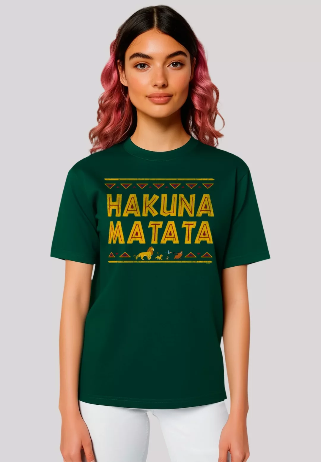 F4NT4STIC T-Shirt "König der Löwen Hakuna Matata", Premium Qualität günstig online kaufen